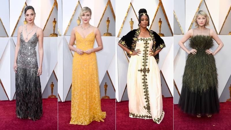 Illustration for article titled Every Froufy Gown and Cursed Image From the 90th Annual Academy Awards Red Carpet